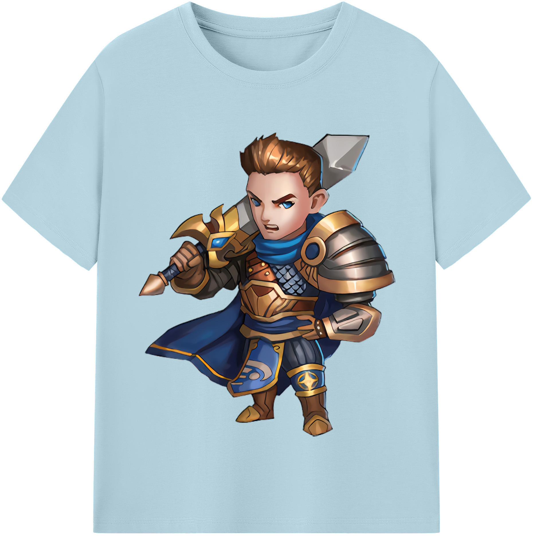 リーグ・オブ・レジェンド League of Legends LOL 綿100％半袖Tシャツ（フロントプリント）